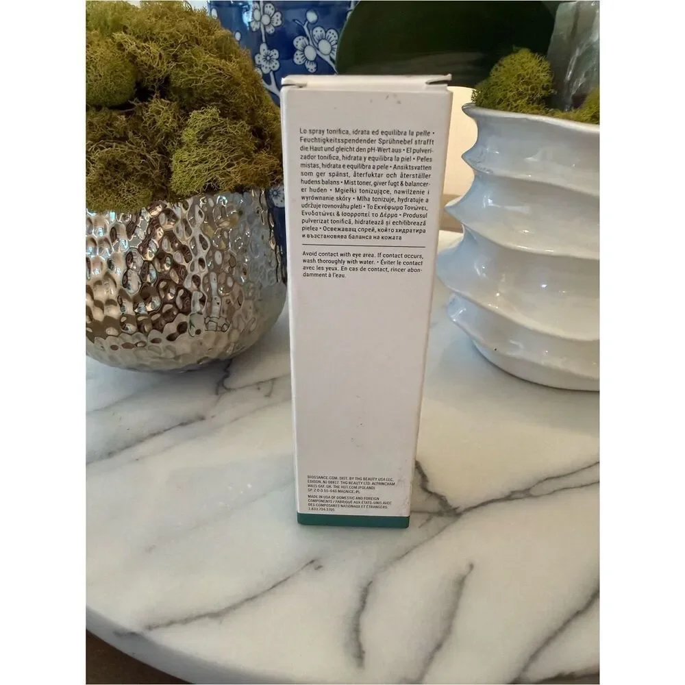 Biossance Hyaluronic Acid Hydrating Face Toner Mist + Squalane